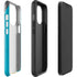 Bahamas Flag Distressed iPhone 14 Pro Impact Case